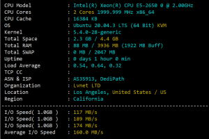 DediPath KVM SSD VPS主机洛杉矶机房综合评测
