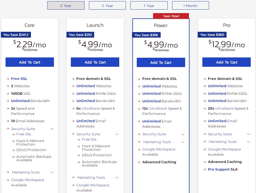 InMotionHosting共享主机优惠