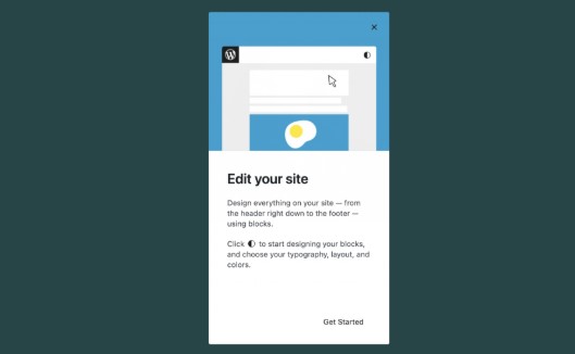 WordPress 5.9欢迎指南页面