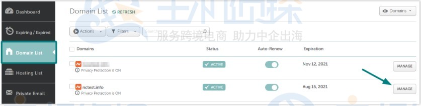 Namecheap域名自动续费