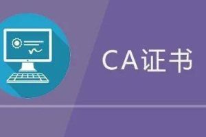 企业CA证书去哪里申请