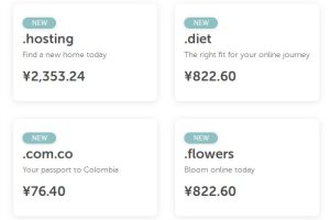 Namecheap新顶级域名