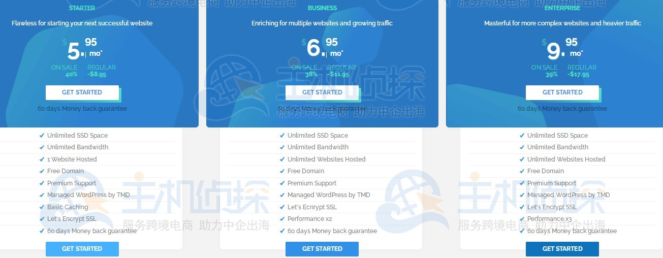 TMDHosting WordPress主机优惠方案