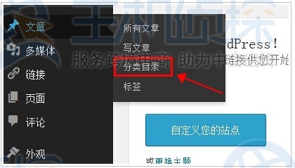 WordPress文章分类目录
