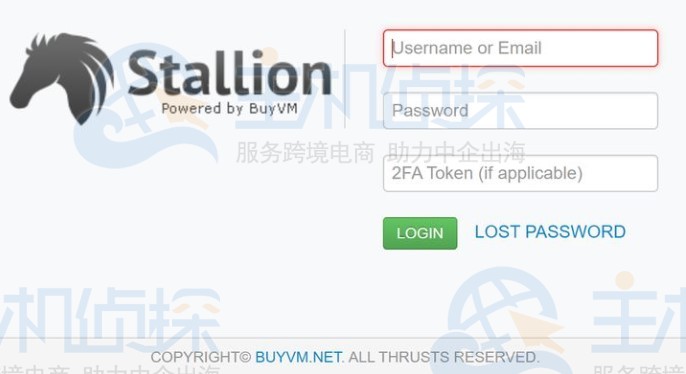 BuyVM控制面板怎么登录
