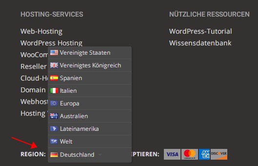 SiteGround德语网站