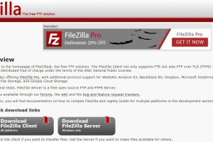 FileZilla Server 1.1.0发布