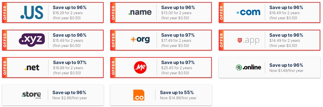 WestHost黑五特惠活动