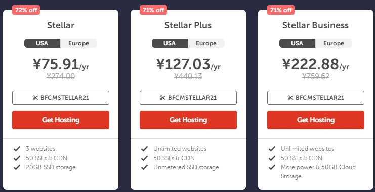 Namecheap黑五优惠活动