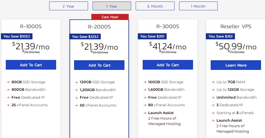InMotionHosting Reseller Hosting