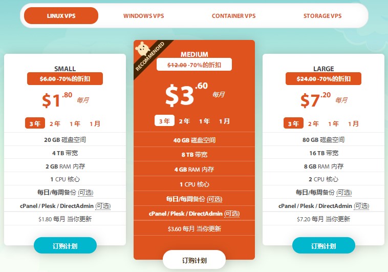 Hostens VPS主机优惠活动