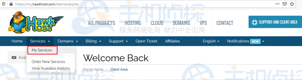 HawkHost虚拟主机帐户添加更多RAM/内存方法