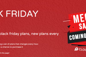 CloudCone黑五闪购活动预告