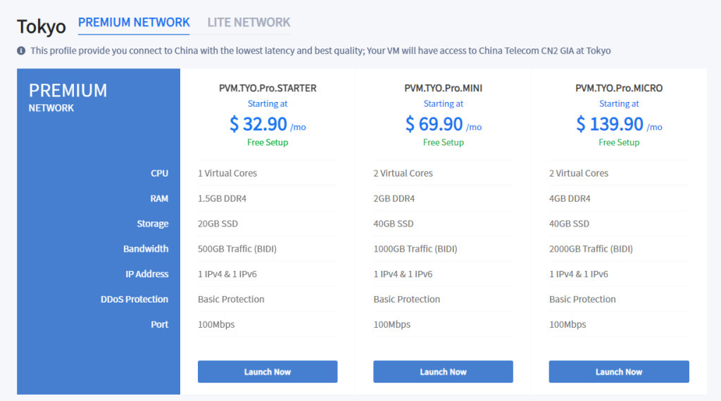 DMIT日本机房方案