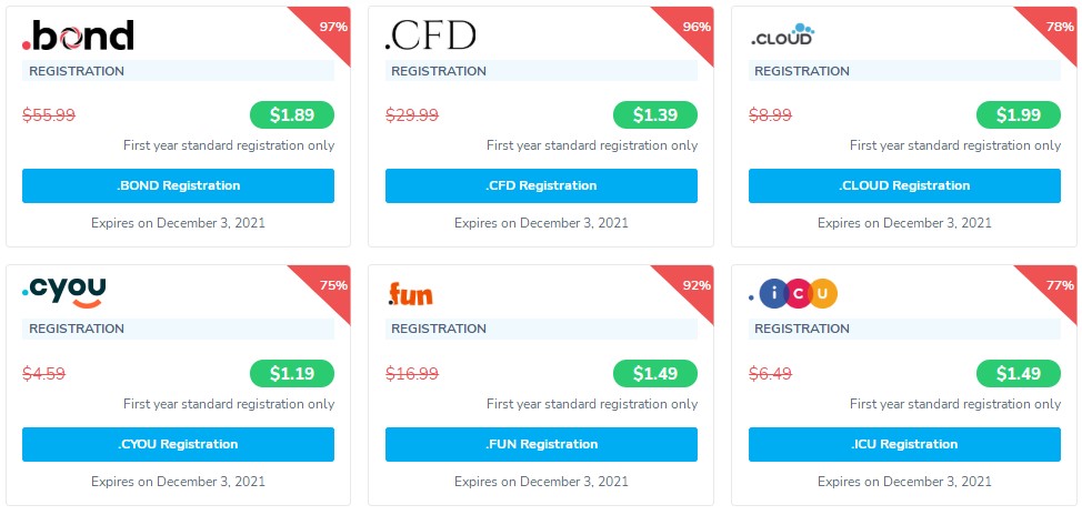 NameSilo域名购买优惠