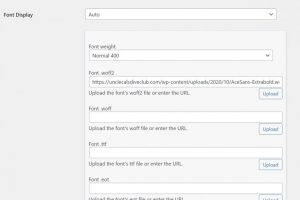 WordPress网站更换字体