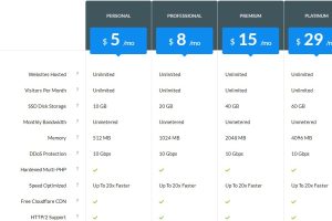 IOZoom WordPress主机套餐