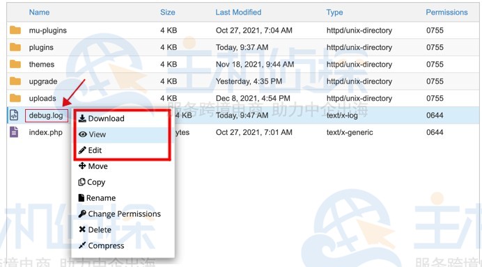 WordPress错误日志怎么查看