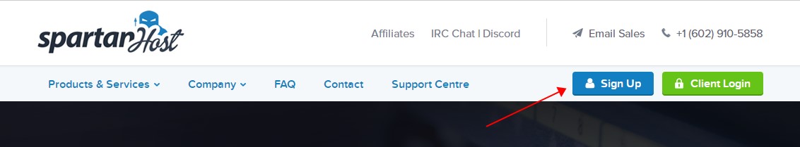 SpartanHost斯巴达账号注册