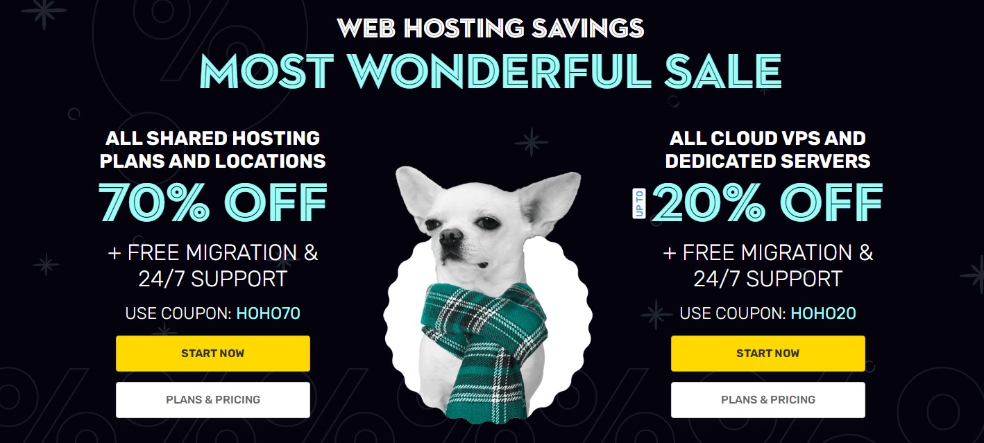 FastComet12月促销活动