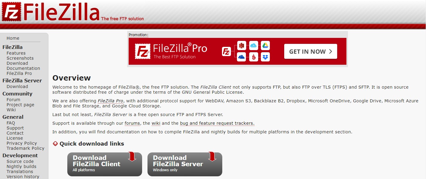 FileZilla Client 3.57.0发布