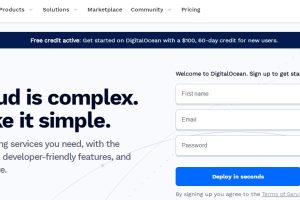 DigitalOcean注册账号