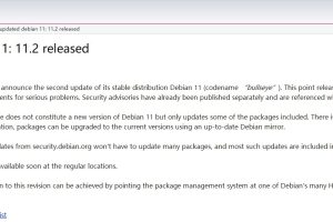 Debian 11.2发布