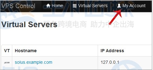 Digital-VM新加坡VPS更改SolusVM控制面板密码