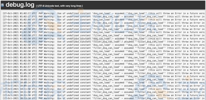 WordPress错误日志怎么查看