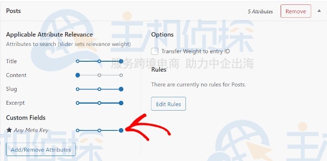 WordPress自定义搜索字段设置