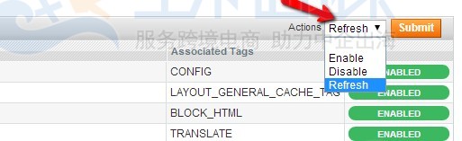 Magento外贸网站缓存清理
