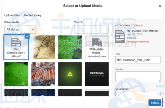 WordPress添加PDF查看器