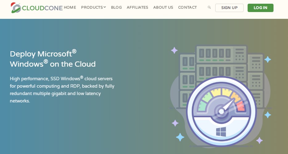 CloudCone美国Windows云服务器方案