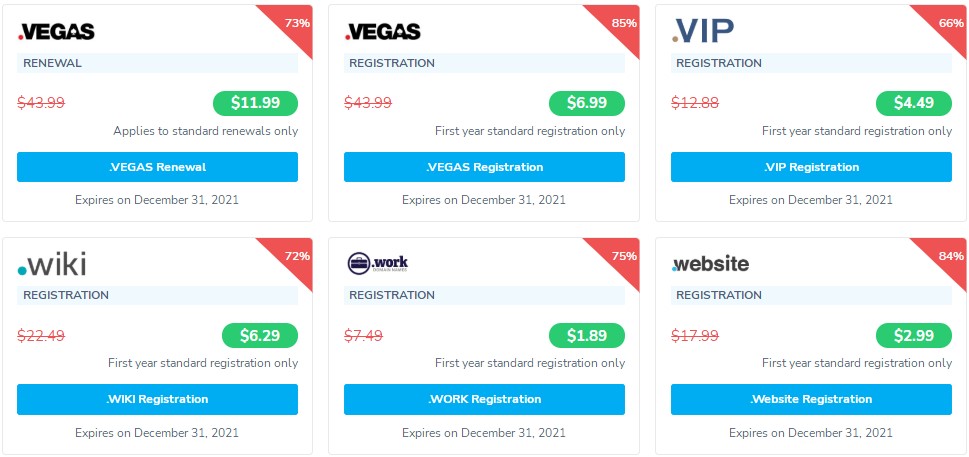 NameSilo域名购买优惠