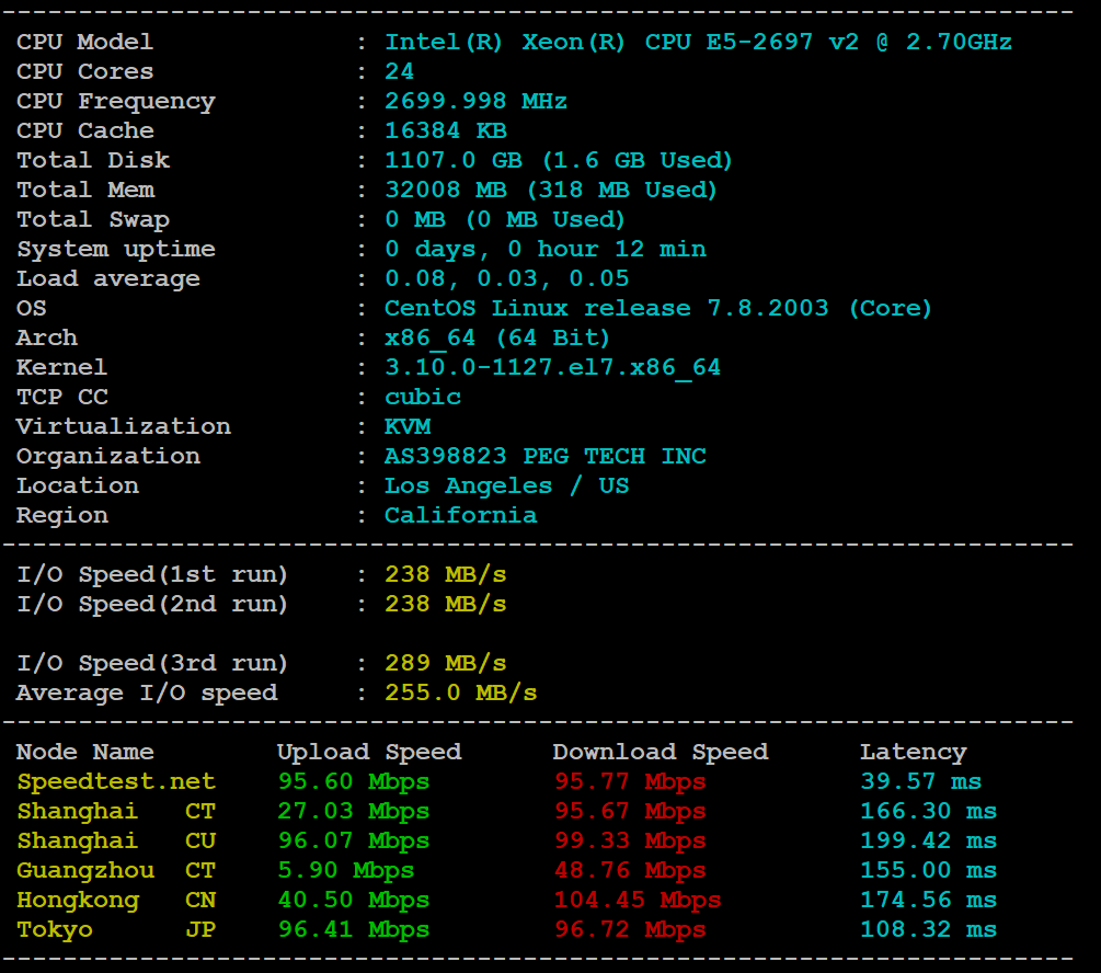 RAKsmart美国裸金属服务器评测