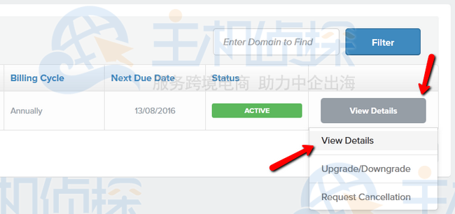 查看详细信息选项