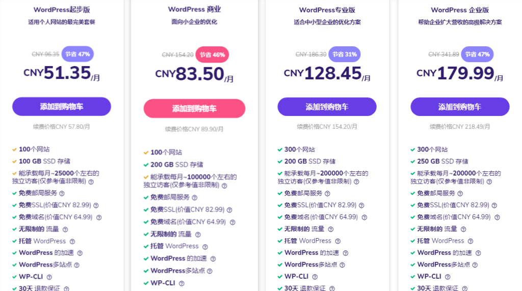 Hostinger WordPress主机方案