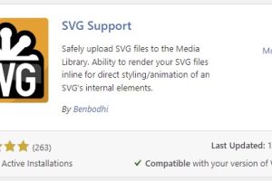 如何上传SVG格式文件到WordPress网站中