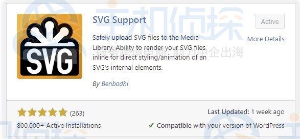 如何上传SVG格式文件到WordPress网站中