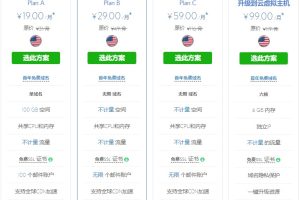 BlueHost虚拟主机套餐升级到云主机套餐