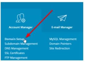 DirectAdmin控制面板如何添加域名