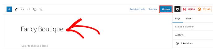 WooCommerce商店页面标题的修改方法