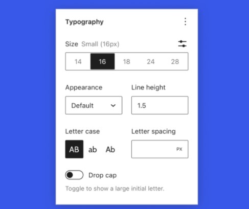 WordPress 5.9块控制模式