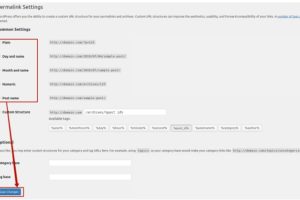 WordPress网站如何重新创建永久链接