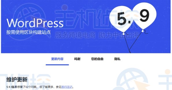 WordPress 5.9.1版本发布