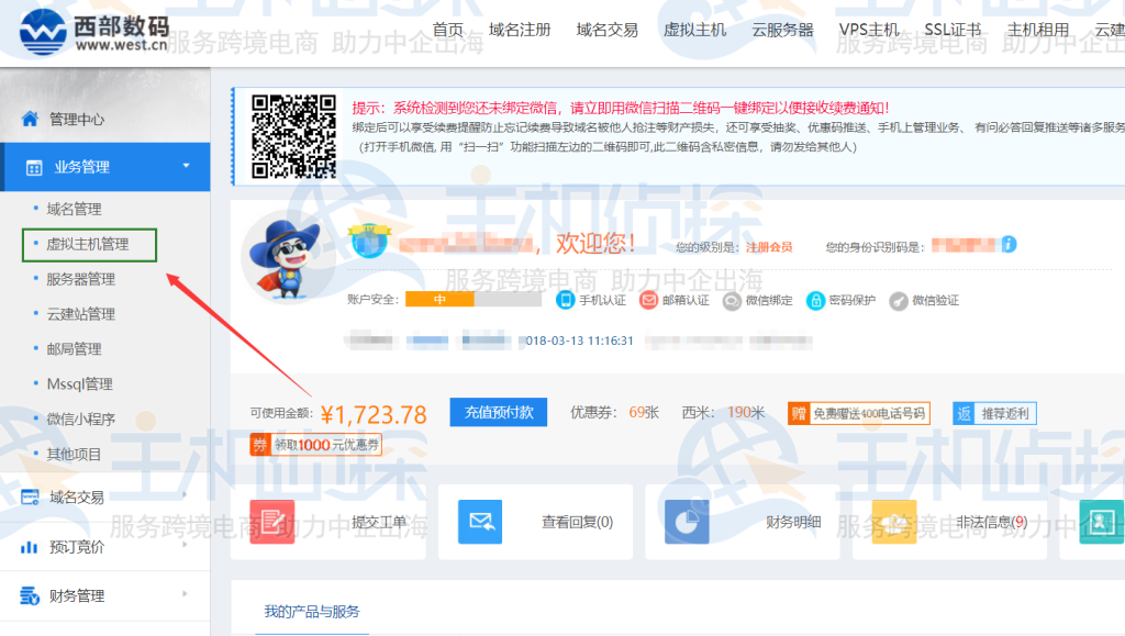 虚拟主机管理面板