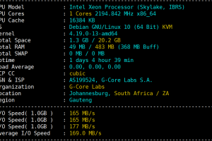 Gcorelabs约翰内斯堡VPS主机测评