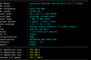 RAKsmart日本云服务器评测