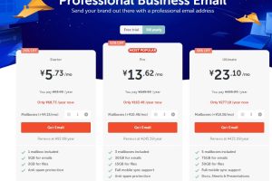 Namecheap企业邮箱免费试用2个月