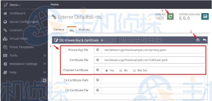 OpenLiteSpeed Web服务器怎么部署SSL证书